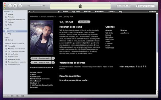 itunes peliculas