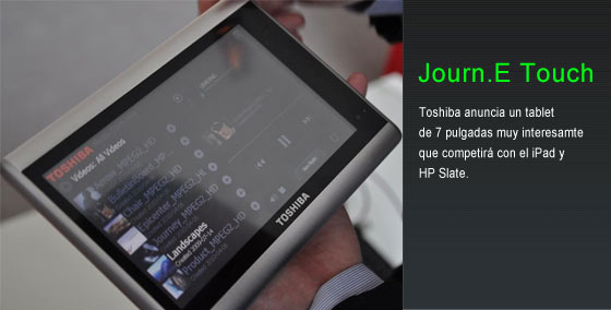 journ e touch toshiba