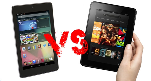 kindle fire hd vs nexus 7