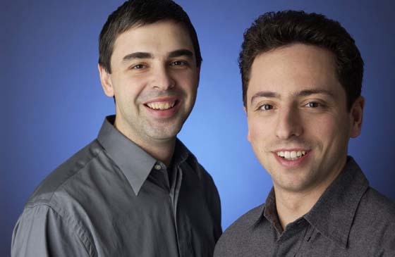 larry page sergey brin google