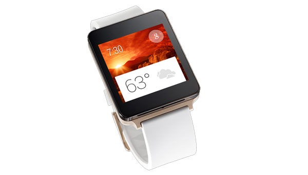 lg g watch dorado