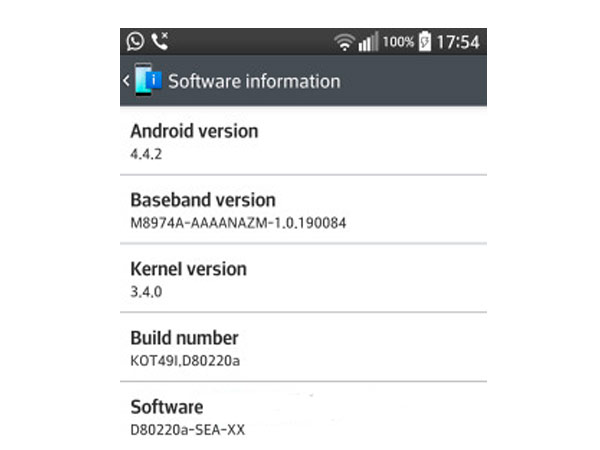 lg g2 android kitkat