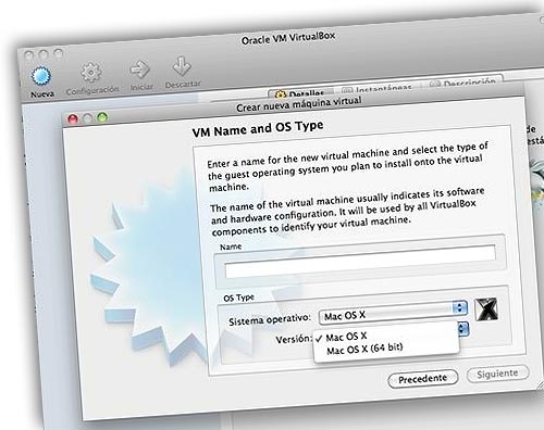 mac os para virtualbox