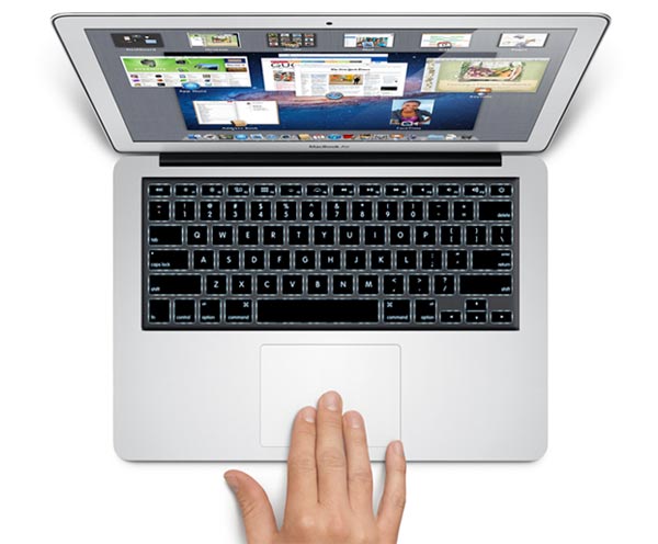 macbook air teclado luminoso
