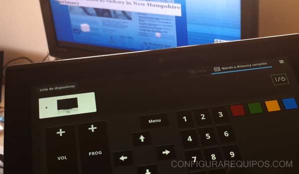 mando a distancia sony tablet s