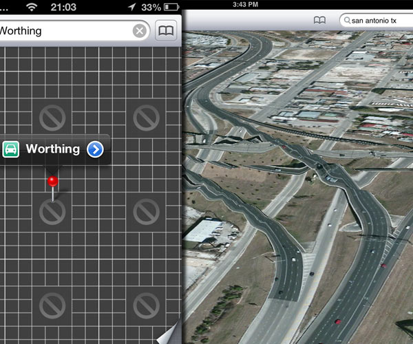 mapas apple ios 6