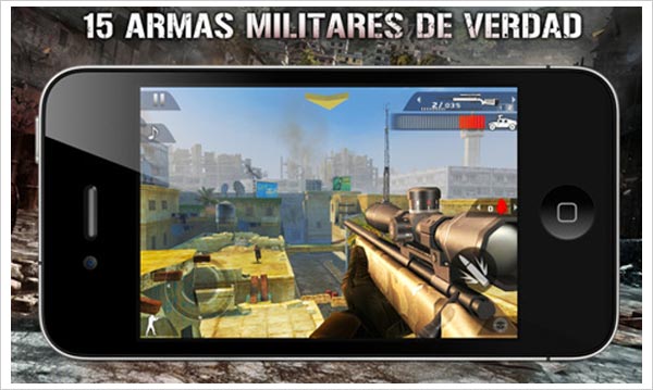 modern combat 2 iphone ipad