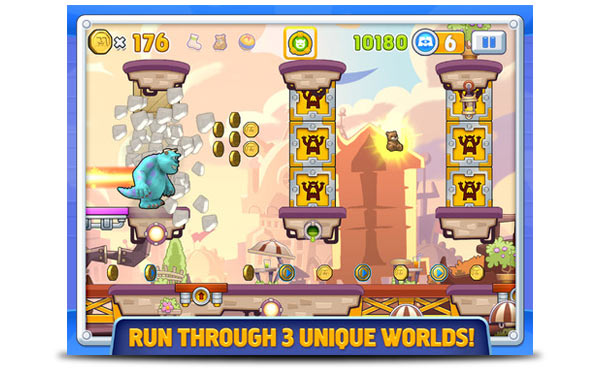 monster inc run iphone