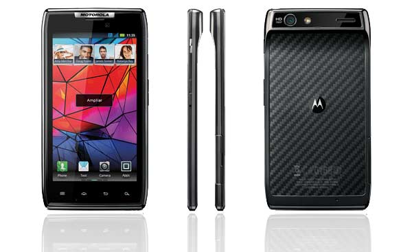 motorola razr pantalla