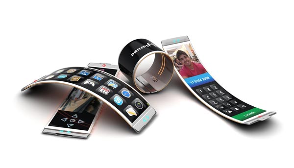 movil flexible pulsera