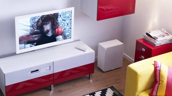 mueble ikea uppleva television