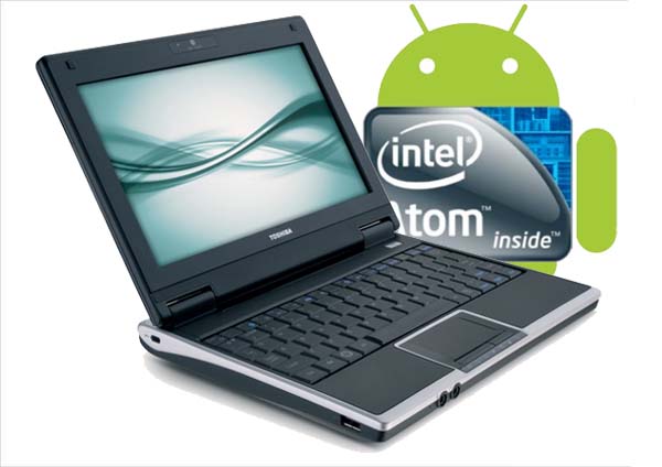 netbook android 2 2 intel x86