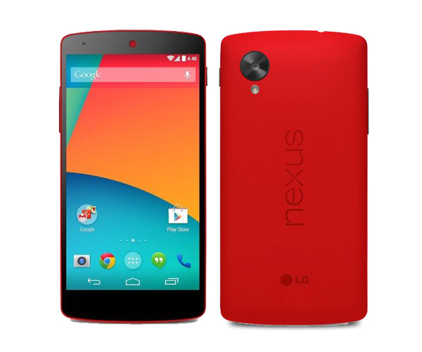 nexus 5 rojo pantalla