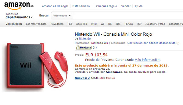 nintendo wii mini amazon