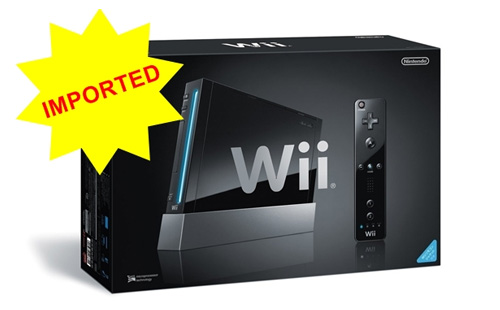 nintendo wii negra