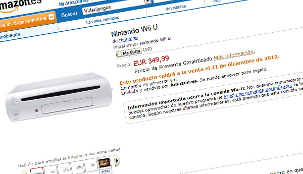 nintendo wii u amazon