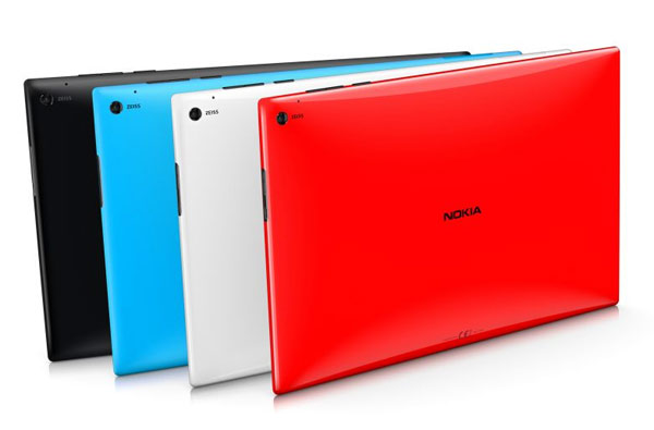 nokia lumia 2520 colores