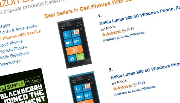 nokia lumia 900 amazon