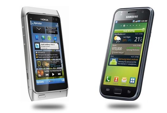 nokia n8 vs samsung galaxy s