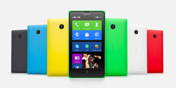 nokia x colores android