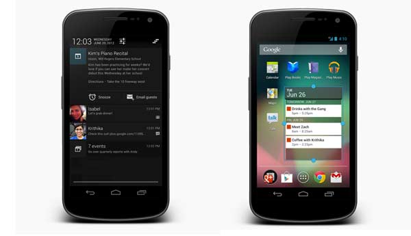 notificaciones android 4 1 jelly bean