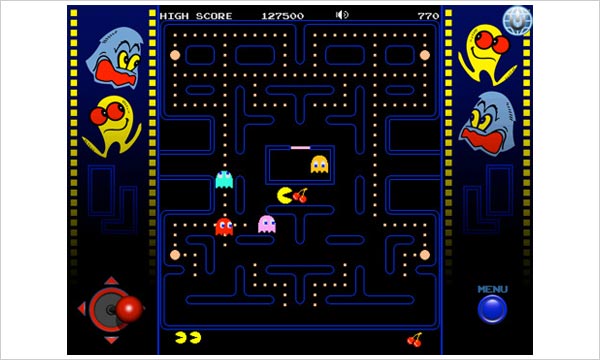 pac man ipad iphone