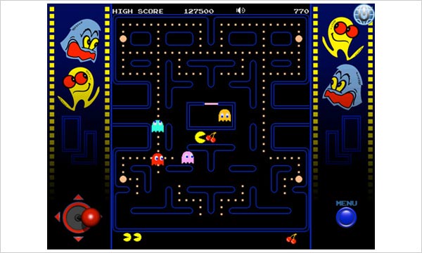 pac man ipad iphone