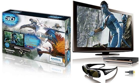 pack panasonic 3d full hd