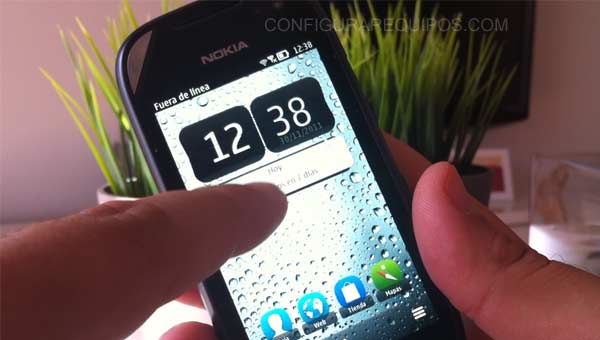 pantalla nokia 701