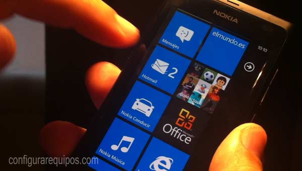 pantalla nokia lumia 800