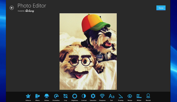 photo editor windows 8