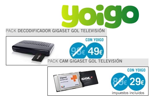 precio gol tv yoigo