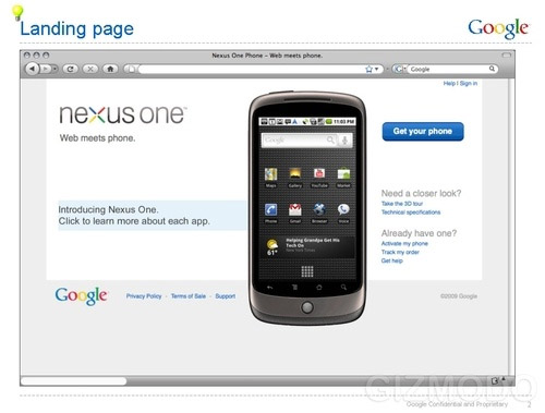 precio nexus one google