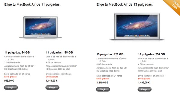 precios macbook air nuevos