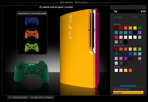 ps3 slim colores