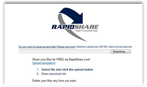 rapidshare descargas