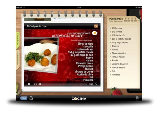 recetas cocina canal cocina ipad iphone