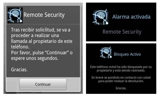 remote security android