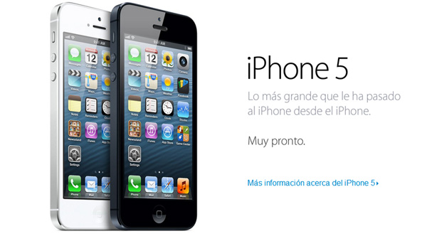 reservas apple iphone 5
