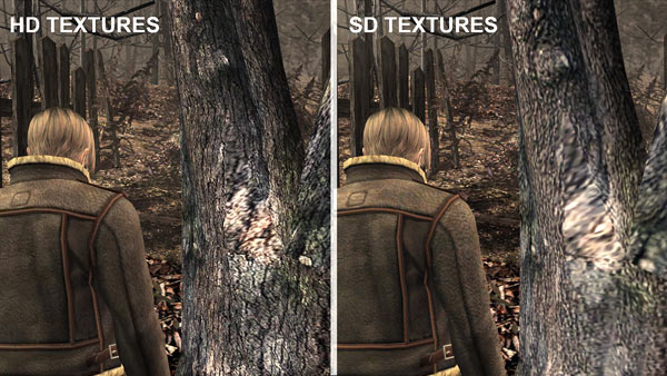 resident evil 4 hd steam comparativa