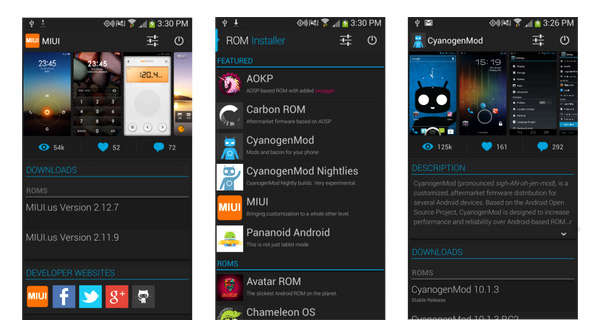 rom installer apk