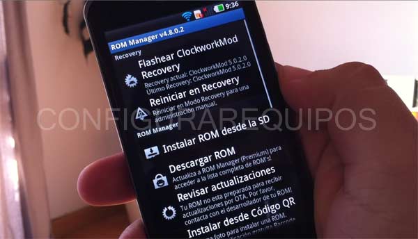 rom manager android