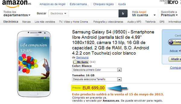 samsung galaxy s4 amazon