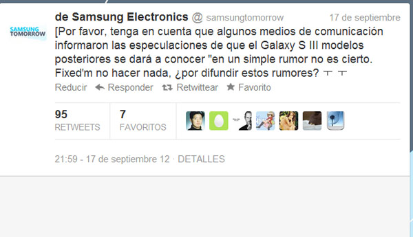 samsung galaxy s4 twitter