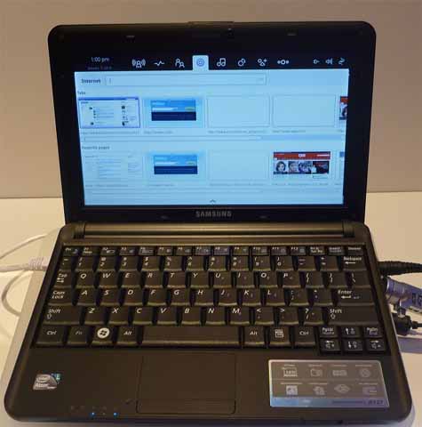 samsung n127 netbook moblin