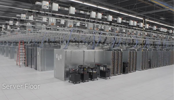 servidores google data center