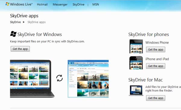 skydrive archivos