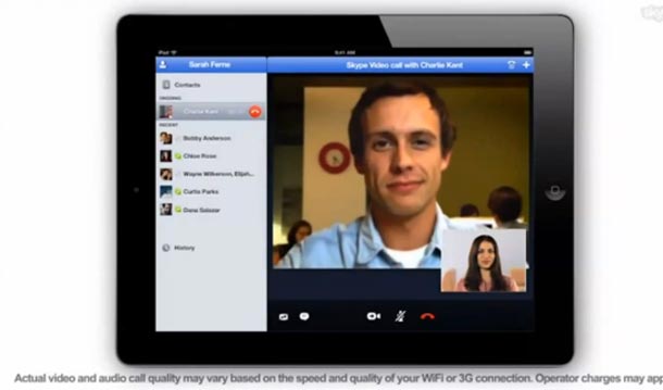 skype ipad