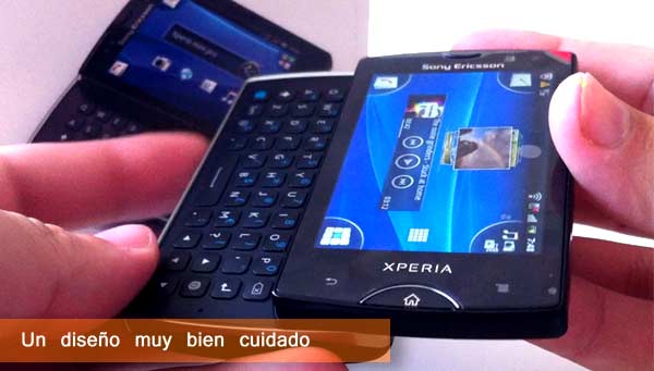 sony ericsson xperia mini pro pantalla