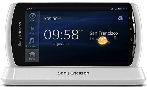 sony ericsson xperia pay blanco